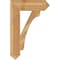 Ekena Millwork Legacy Arts & Crafts Rough Sawn Bracket, Western Red Cedar, 6"W x 24"D x 36"H BKT06X24X36LEC03RWR - alternate 2